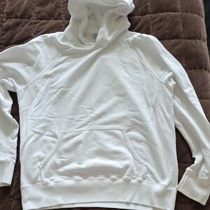 Men's Hiro Clark White Sweatshirt Pullover Hoodie